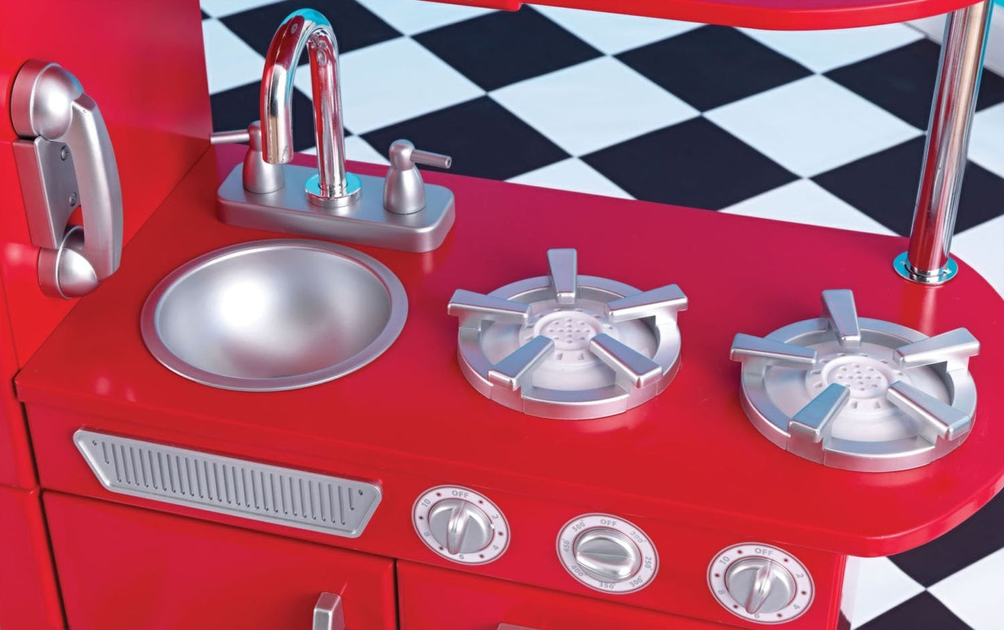 Kidkraft Kidkraft Red Vintage Kitchen