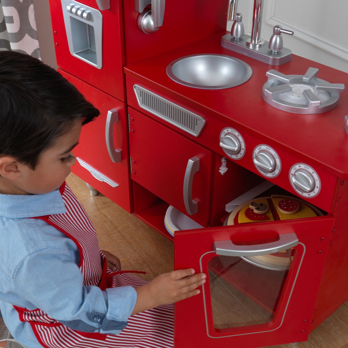 Kidkraft Kidkraft Red Vintage Kitchen