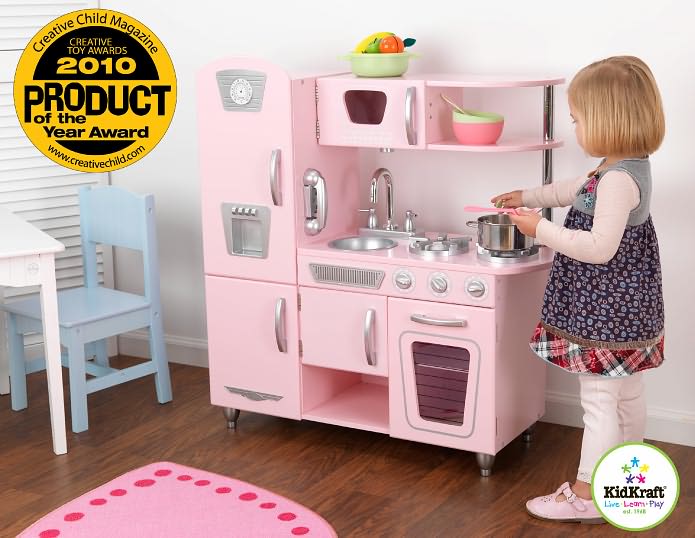 Vintage Kitchen - Pink