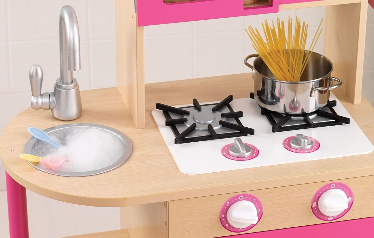 Kidkraft Pink Wooden Kitchen