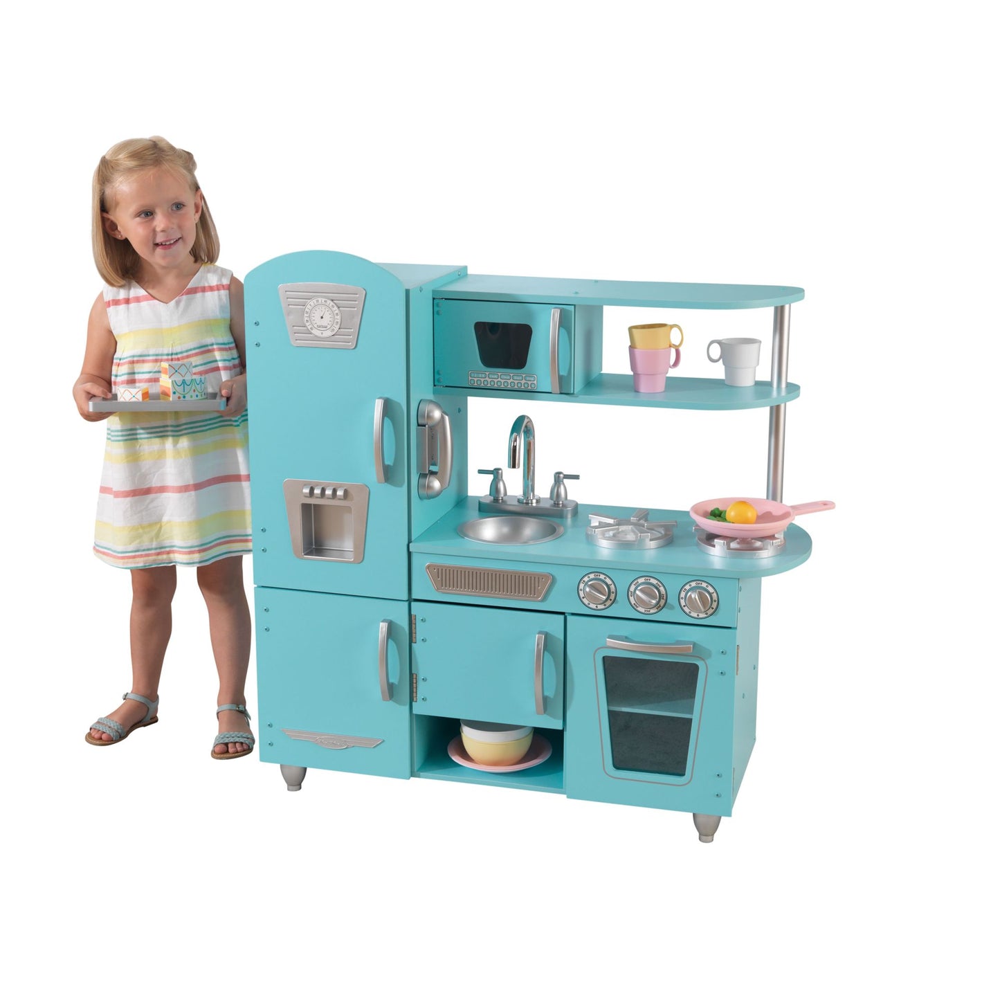 Blue Vintage Kitchen