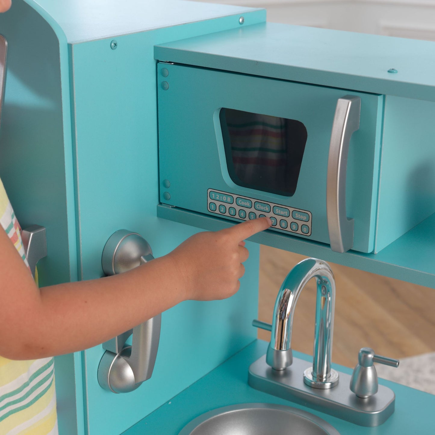 Blue Vintage Kitchen