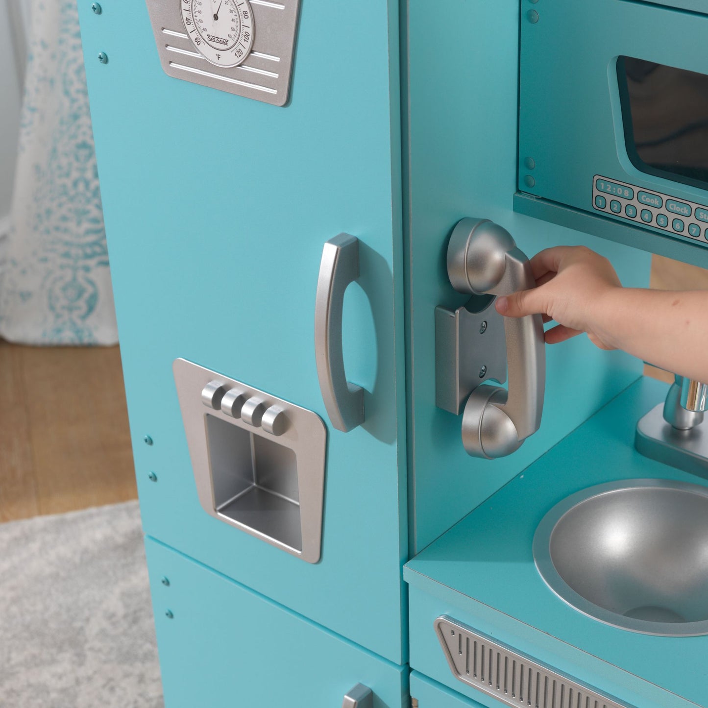 Blue Vintage Kitchen