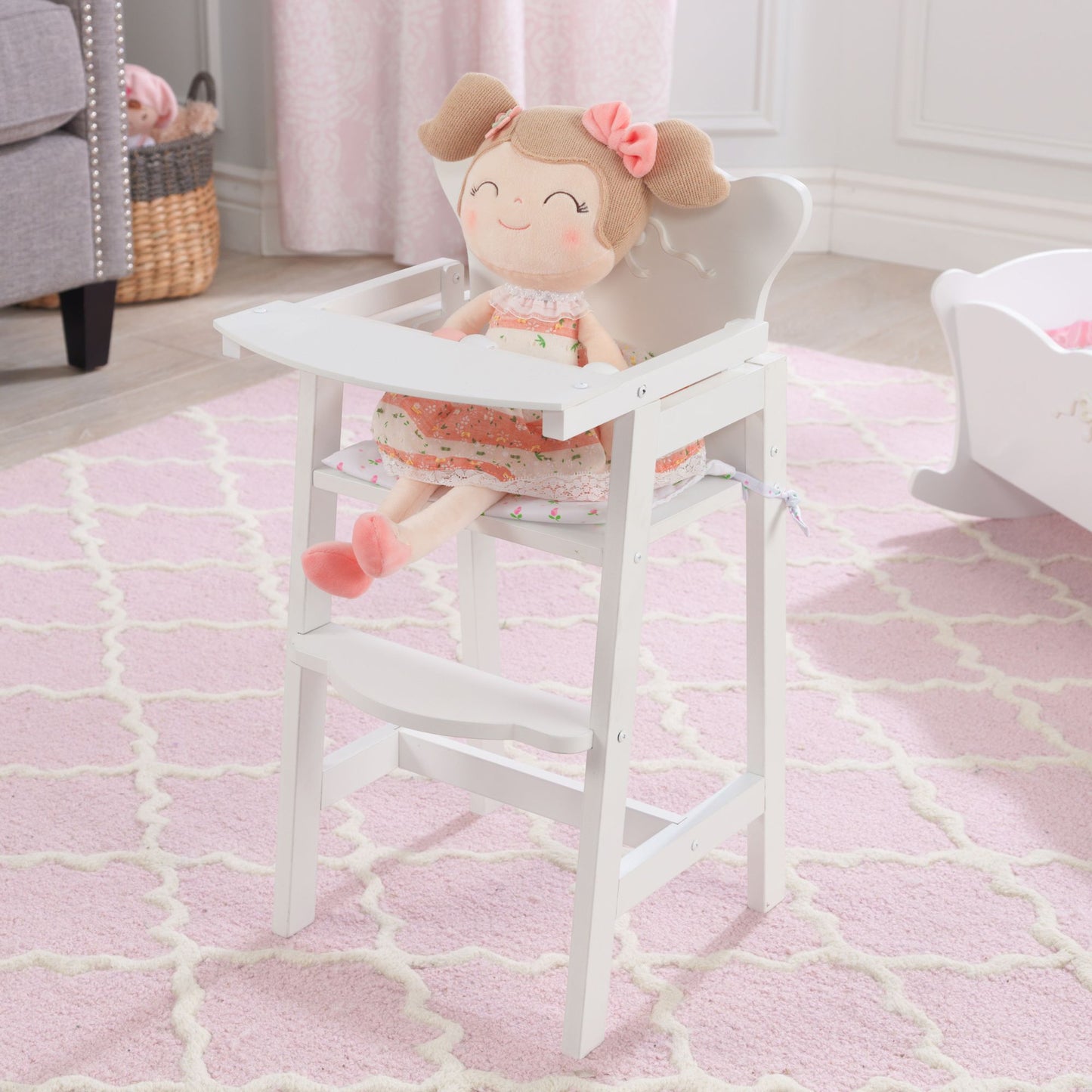 Kidkraft Tiffany Bow Lil' Doll High Chair