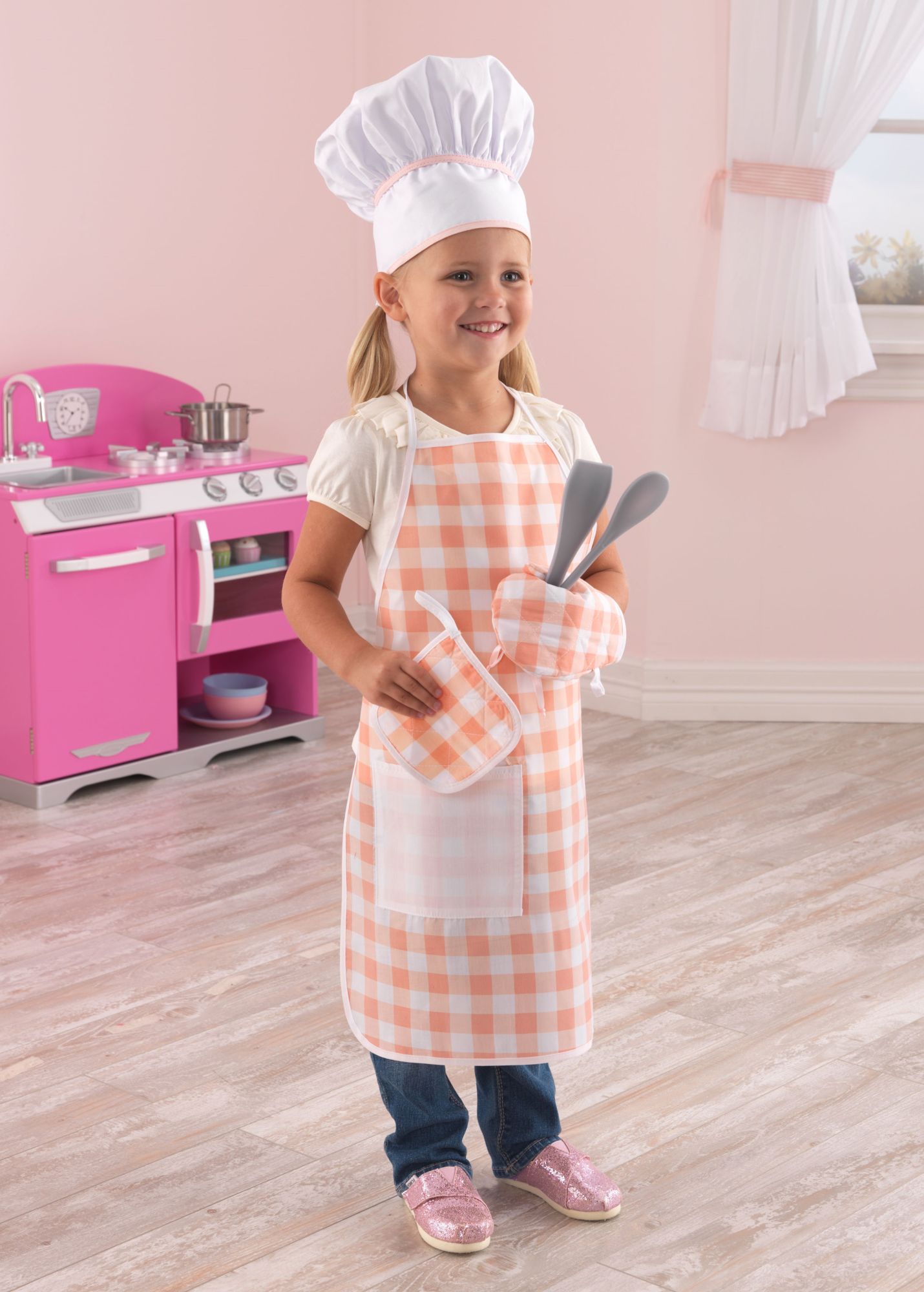 Tasty Treats Chef Accessory Set - Pink