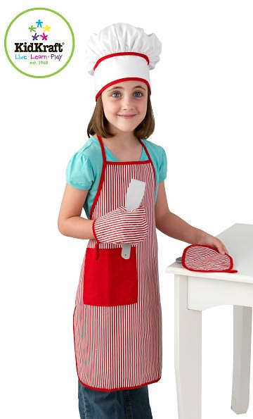 Tasty Treats Chef Accessory Set - Red