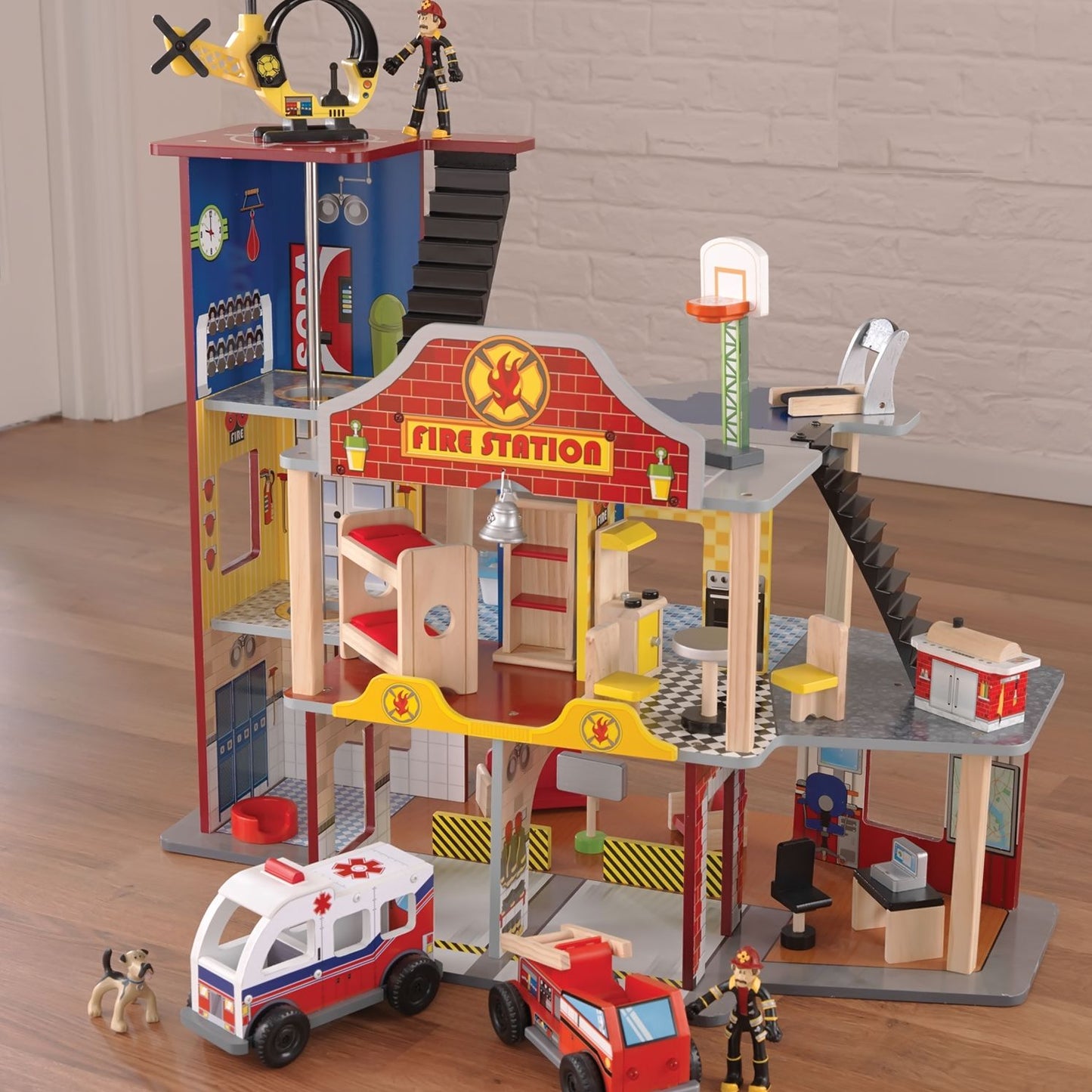 Kidkraft Deluxe Fire Rescue Set