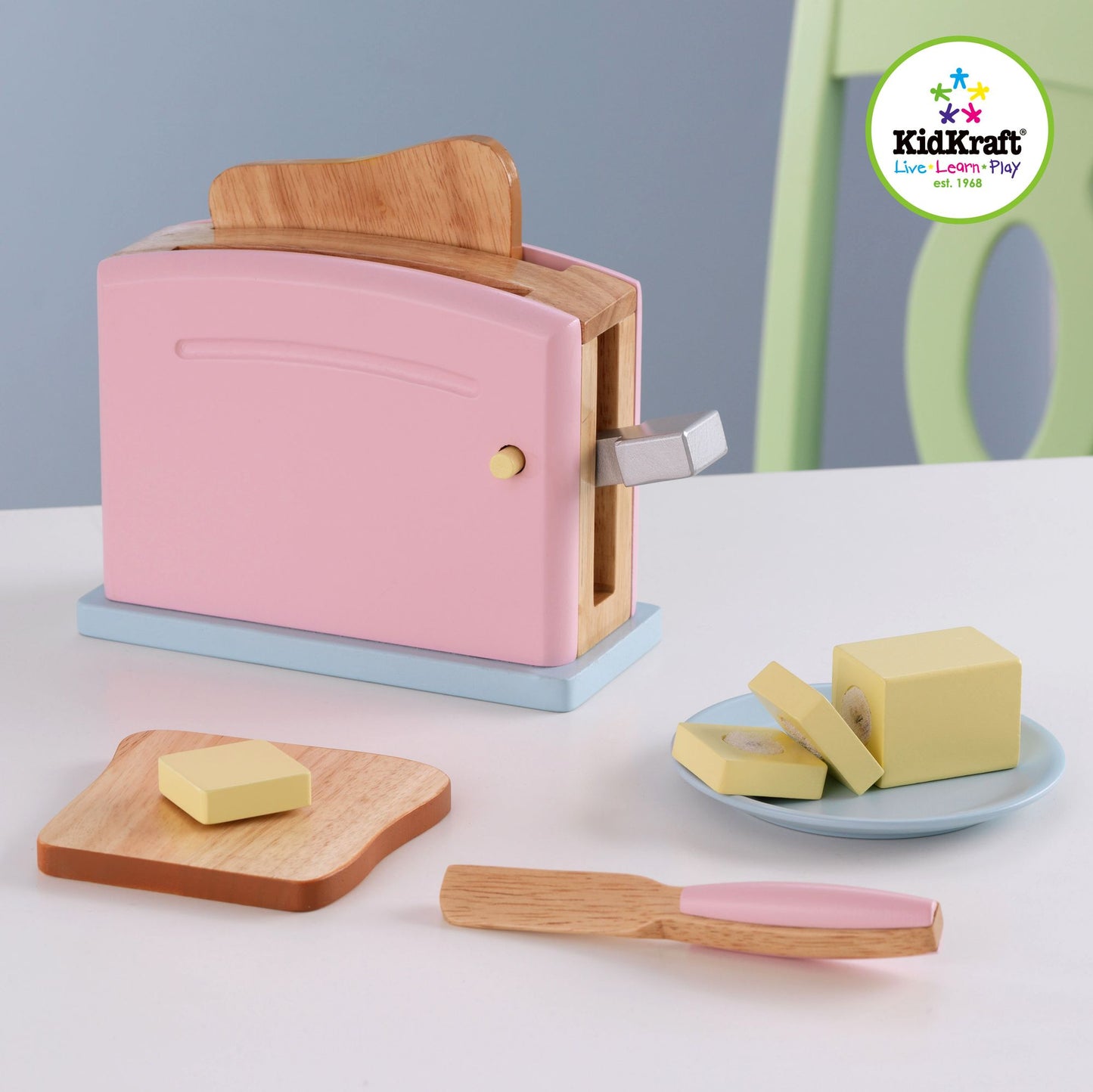 Kidkraft Pastel Toaster Set