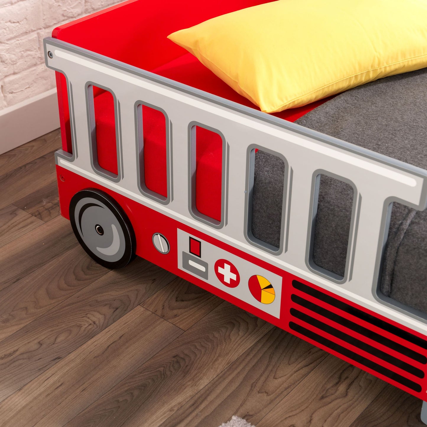 Firetruck Toddler Cot