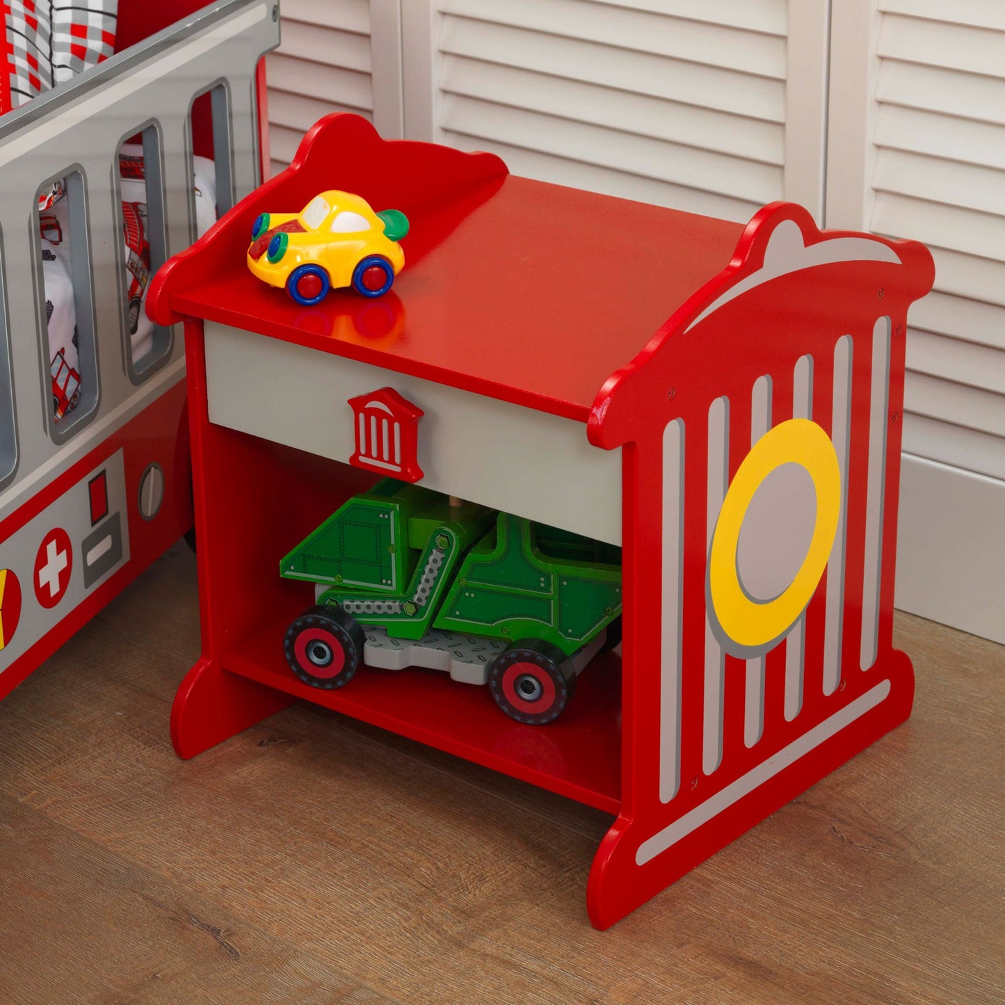 Firetruck Toddler Table
