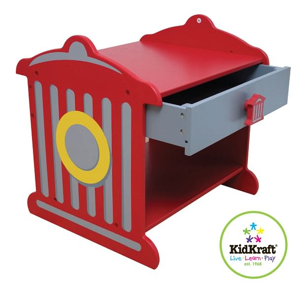 Firetruck Toddler Table