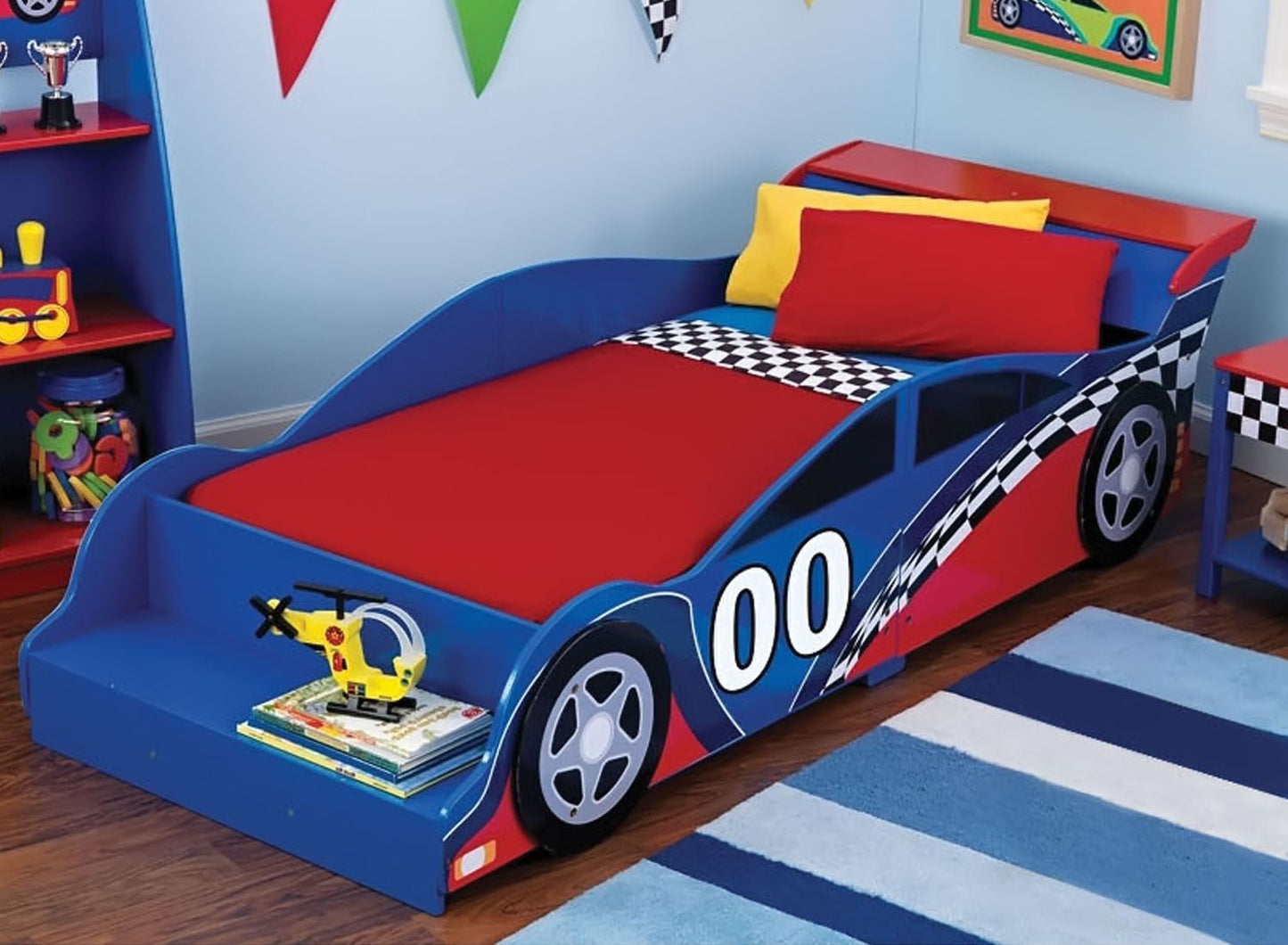 Racecar Toddler Bed