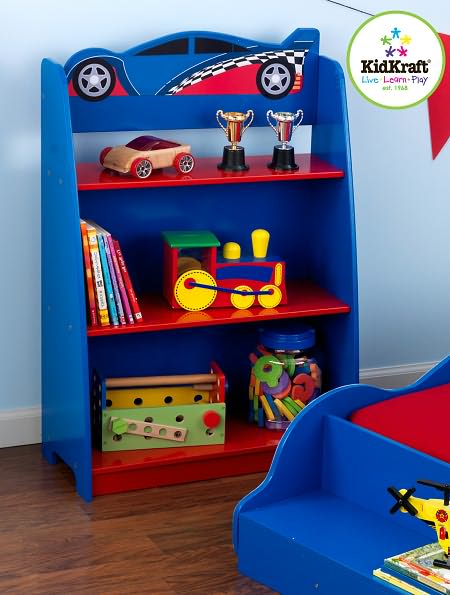 Racecar Bookcase