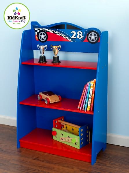 Racecar Bookcase