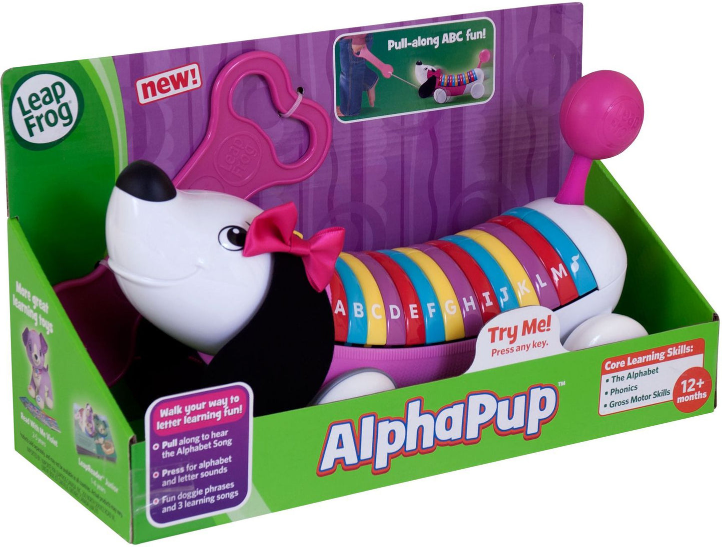 LeapFrog AlphaPup, Pink
