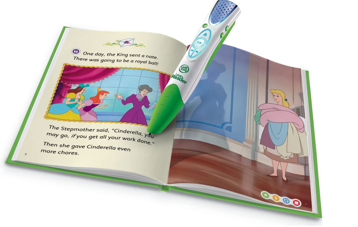 LeapFrog Tag Early Reading Book: Disney Cinderella: The Heart That Believes