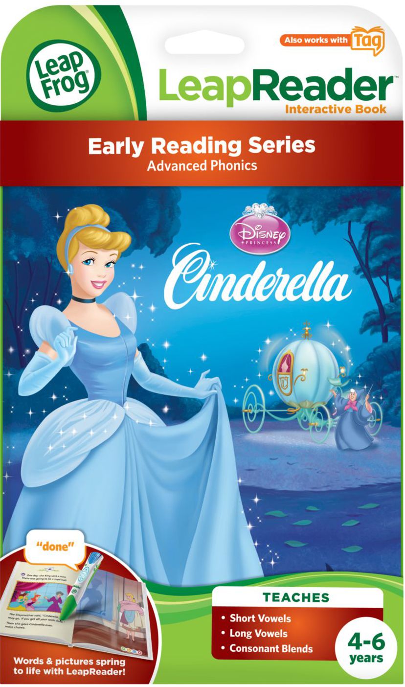 LeapFrog Tag Early Reading Book: Disney Cinderella: The Heart That Believes