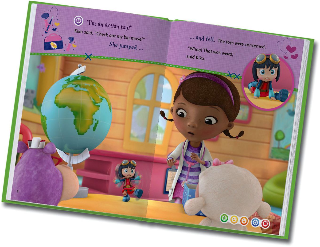 LeapFrog LeapReader Book, Disney Doc McStuffins: The New Girl