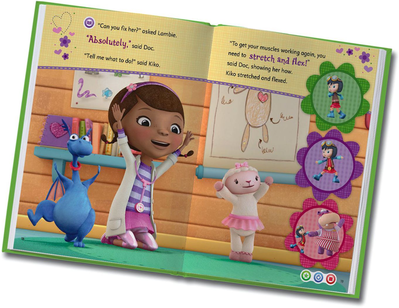 LeapFrog LeapReader Book, Disney Doc McStuffins: The New Girl