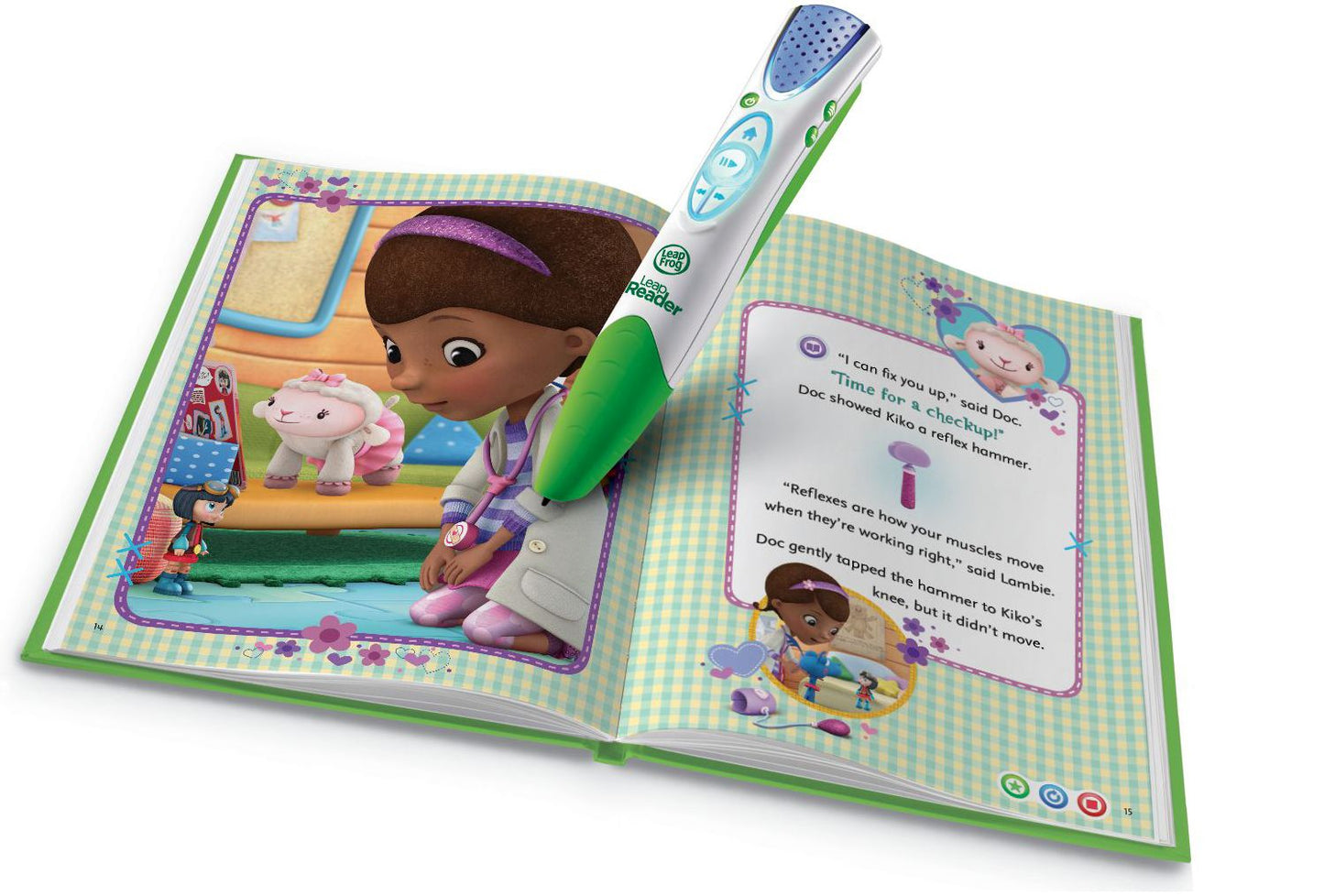 LeapFrog LeapReader Book, Disney Doc McStuffins: The New Girl
