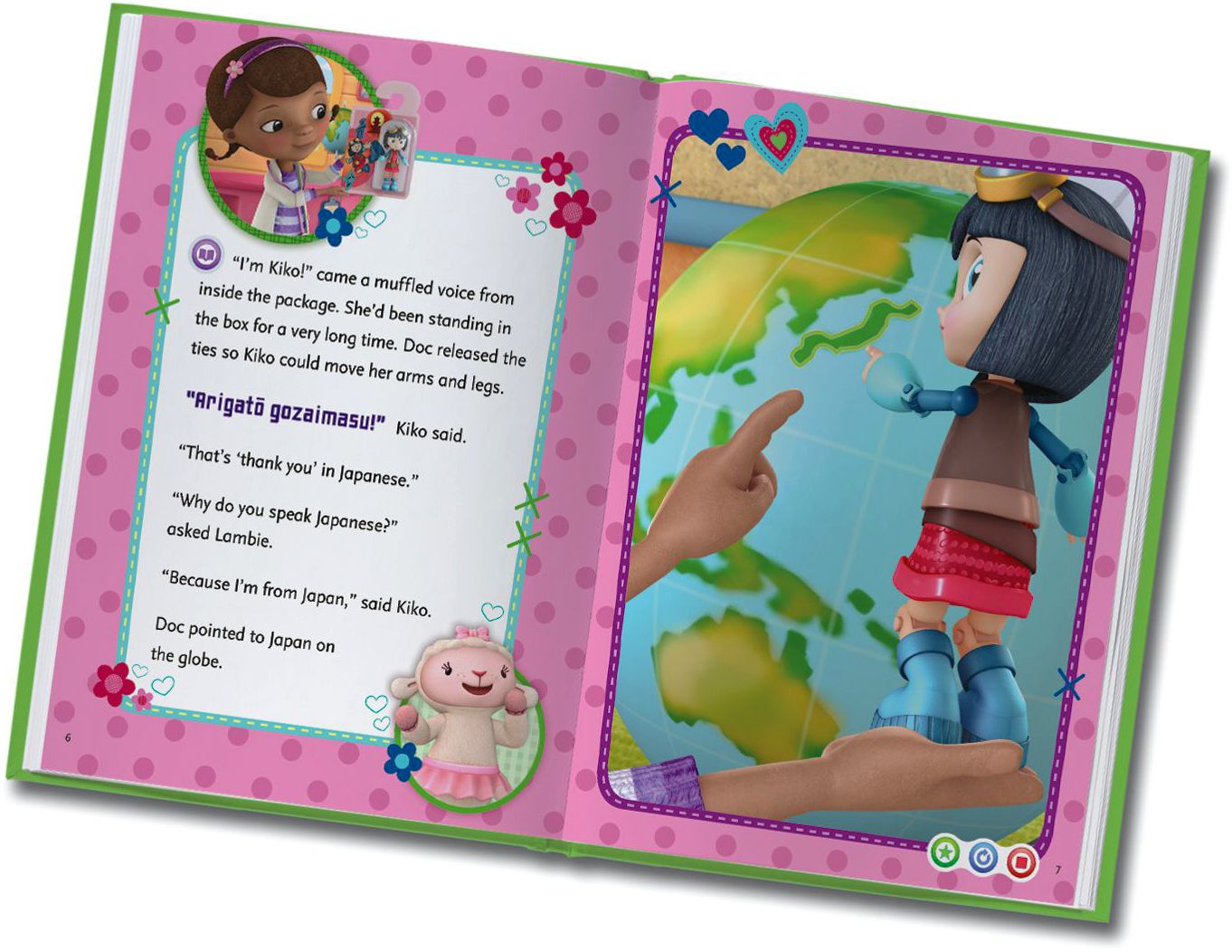 LeapFrog LeapReader Book, Disney Doc McStuffins: The New Girl