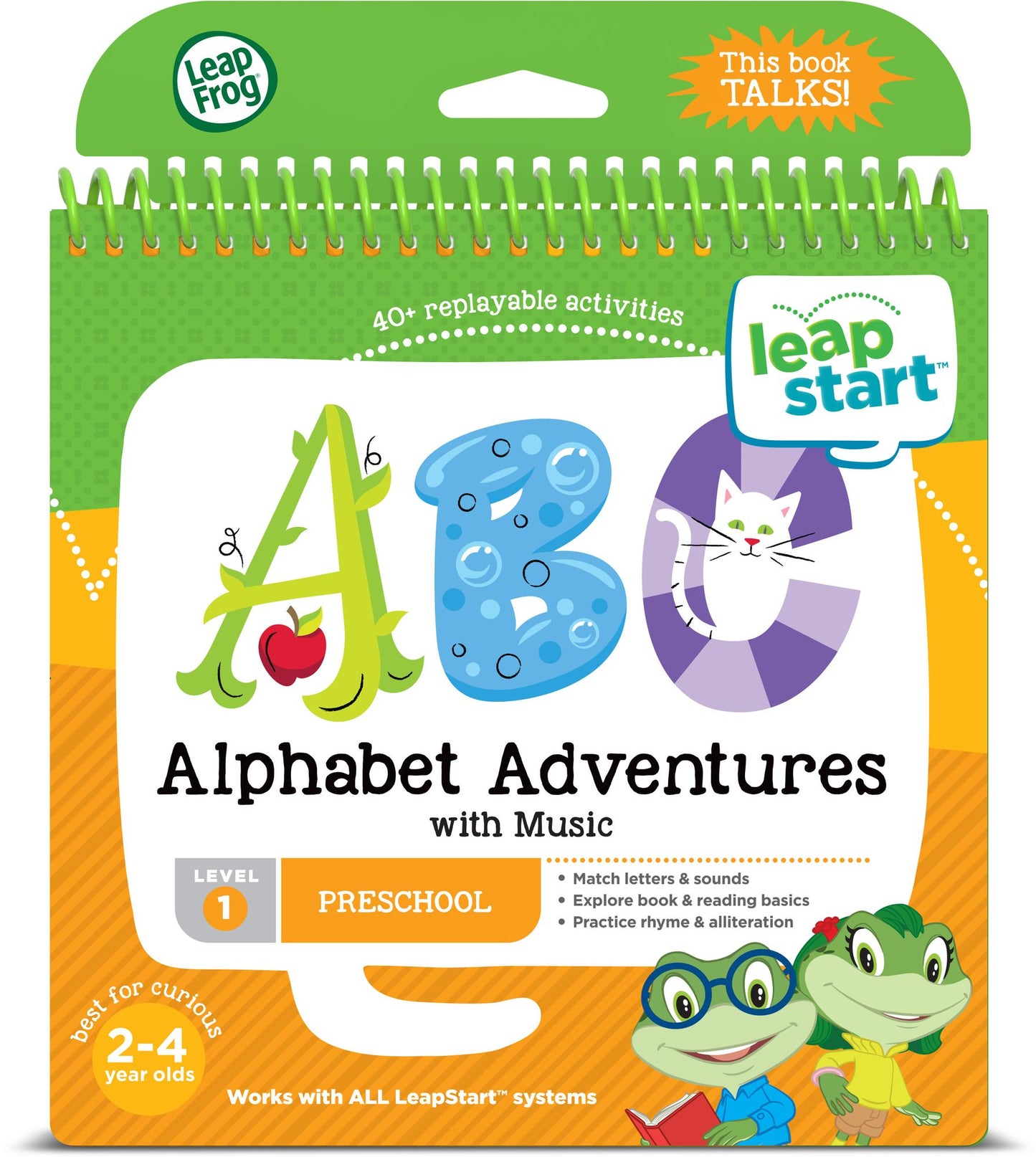 LeapStart Level 1 Alphabet Adventures Activity Book