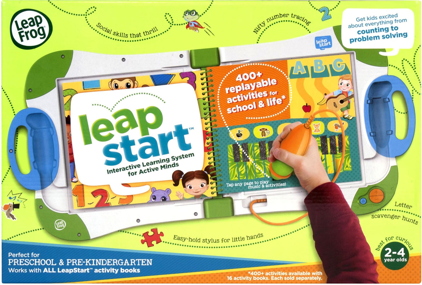 LeapStart Preschool and Pre-Kindergarten Interactive Learning System