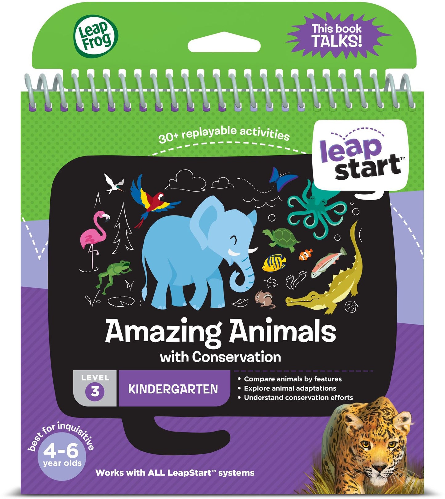 LeapStart Level 3 Animals Activity Book