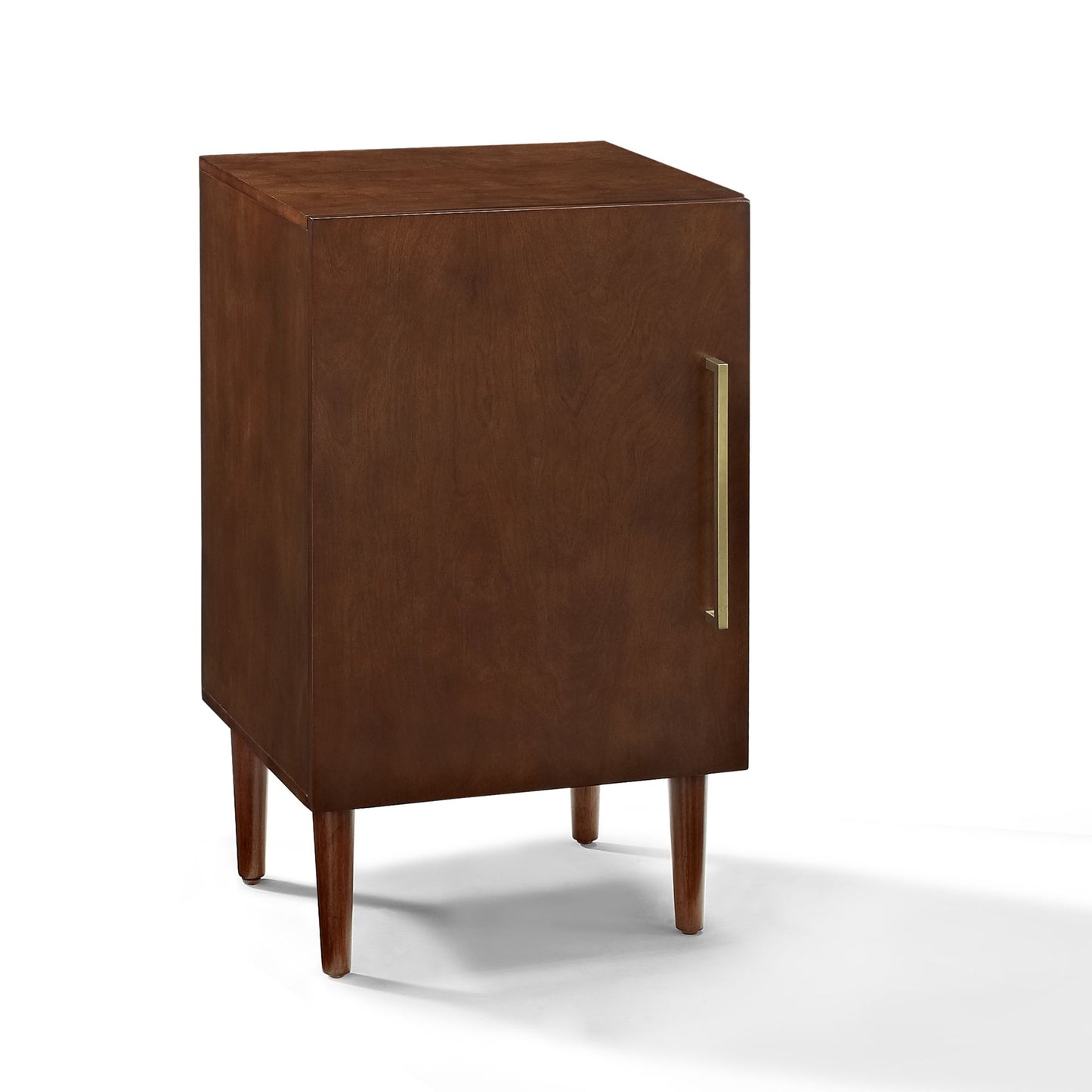Everett Record Player Stand in Mahogany Finish