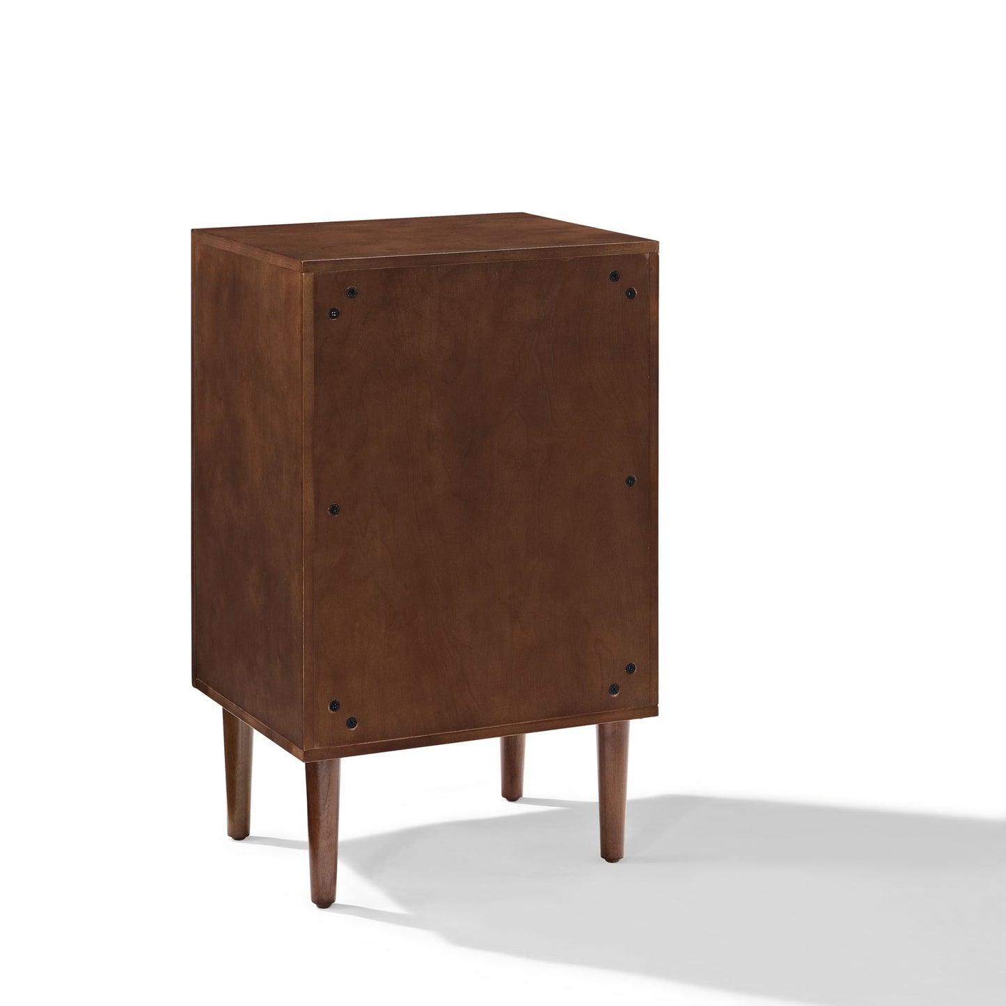 Everett Record Player Stand in Mahogany Finish