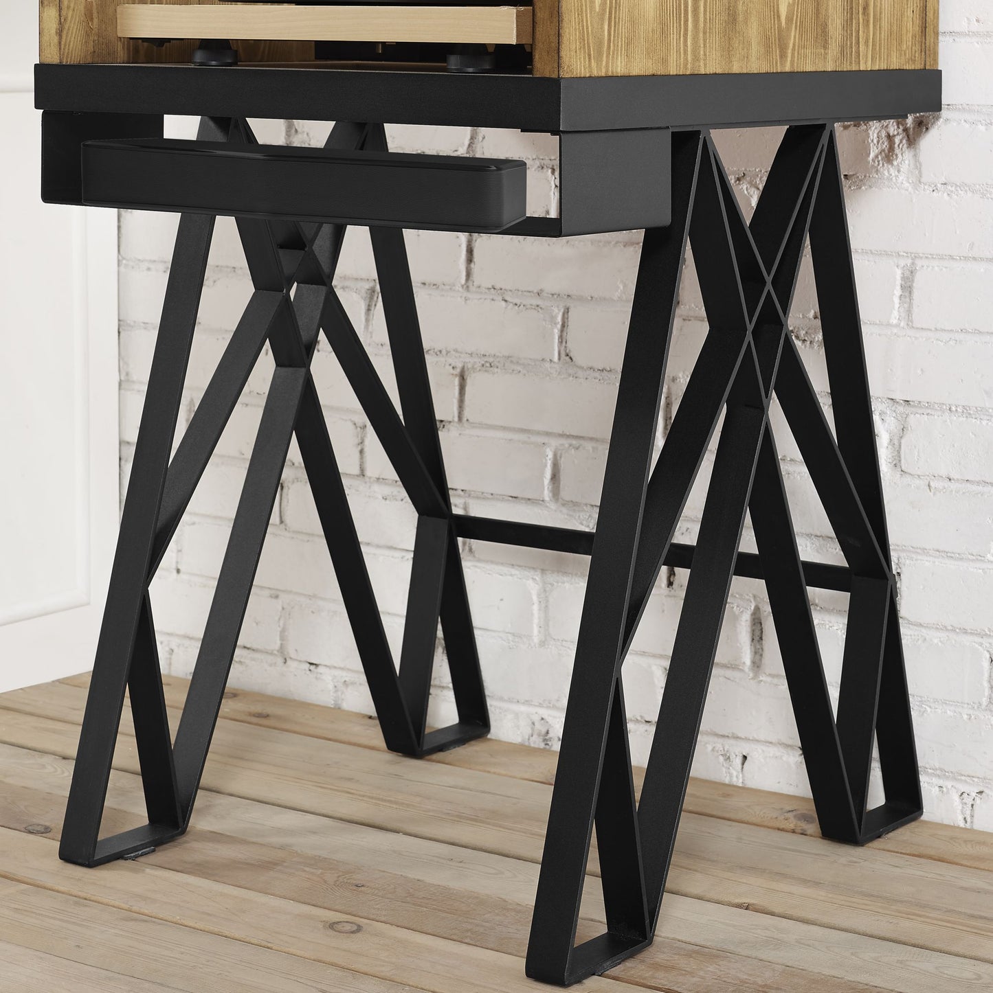 Brooklyn Turntable Stand in Natural