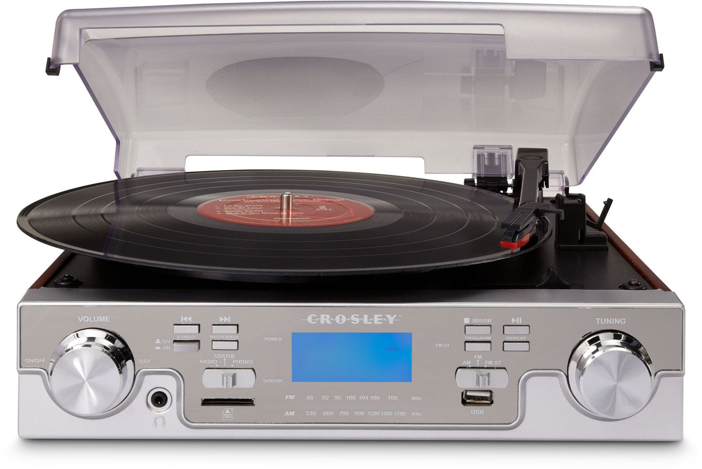 Tech Turntable- Mahogany