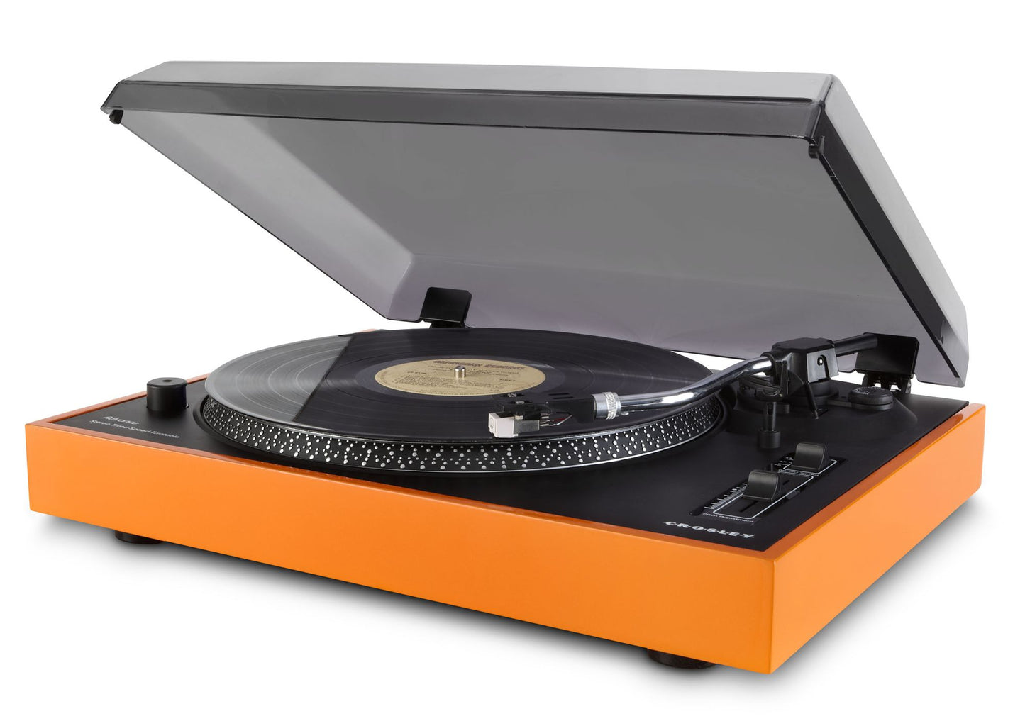 Crosley Advance Stereo USB Turntable- Orange