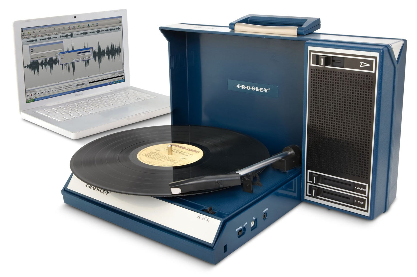 Spinnerette Portable USB Turntable