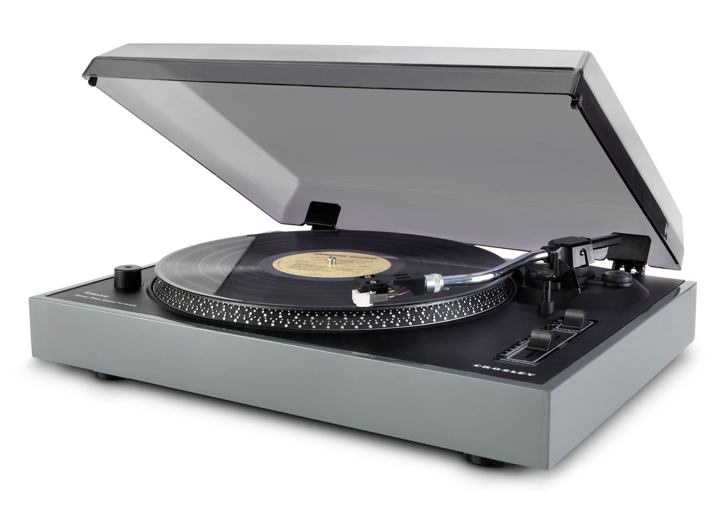 Crosley Advance Stereo USB Turntable- Grey