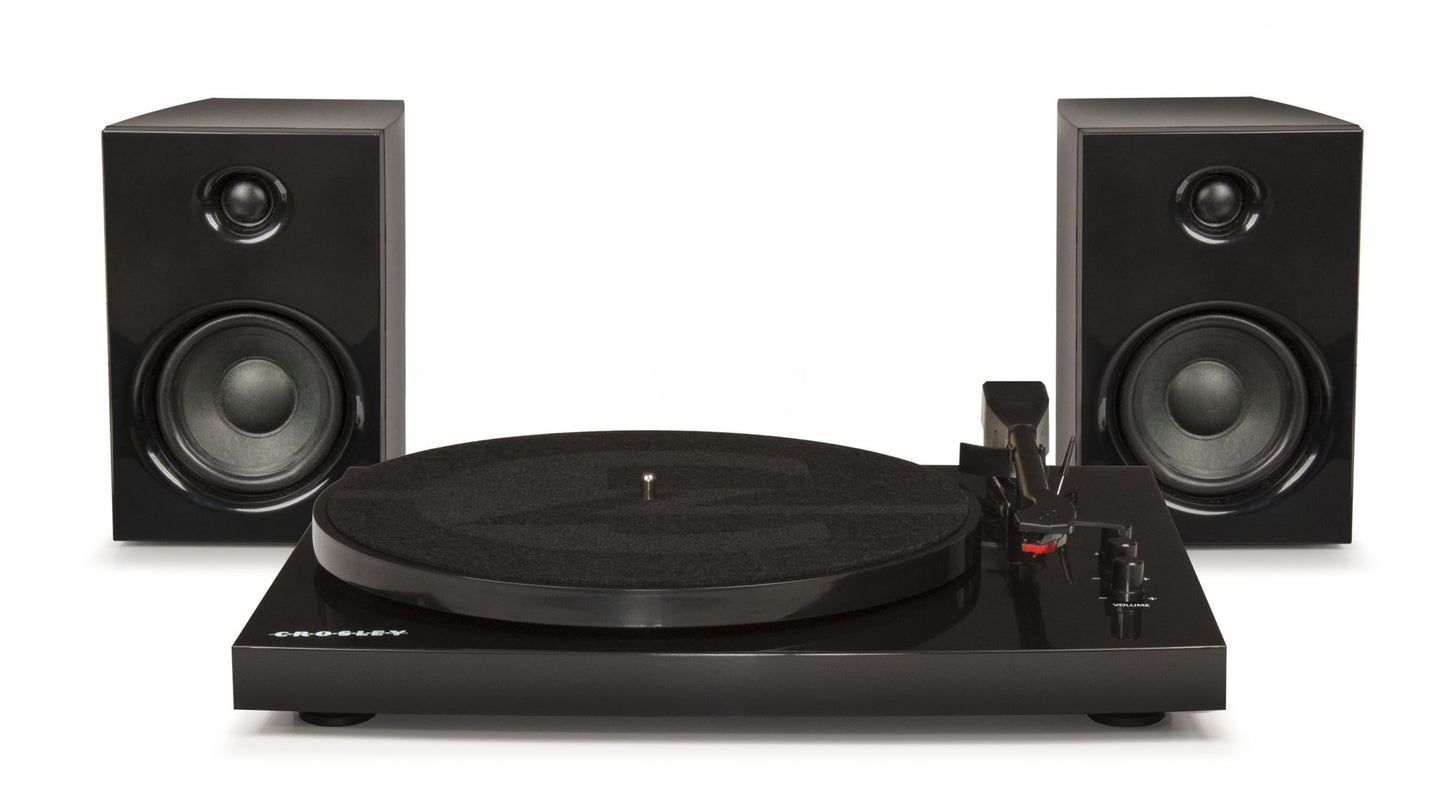 T100 TURNTABLE SYSTEM IN BLACK