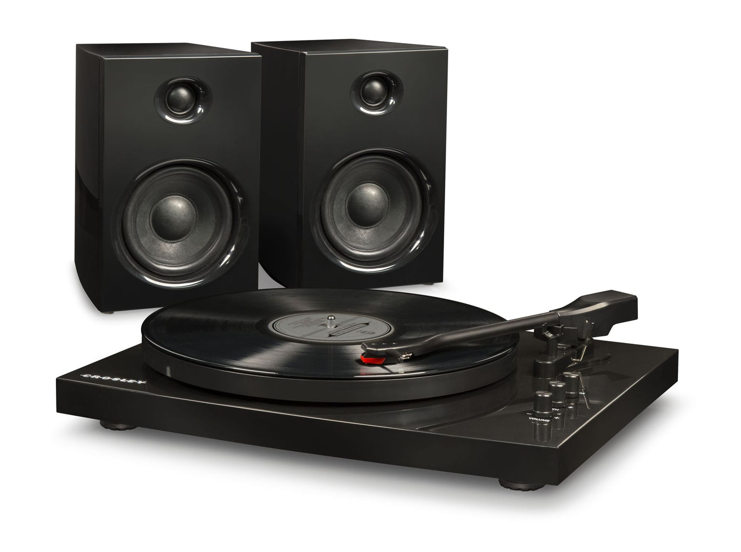 T100 TURNTABLE SYSTEM IN BLACK