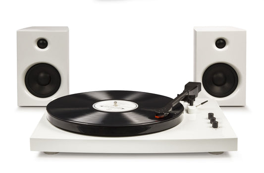 T100 TURNTABLE SYSTEM IN WHITE