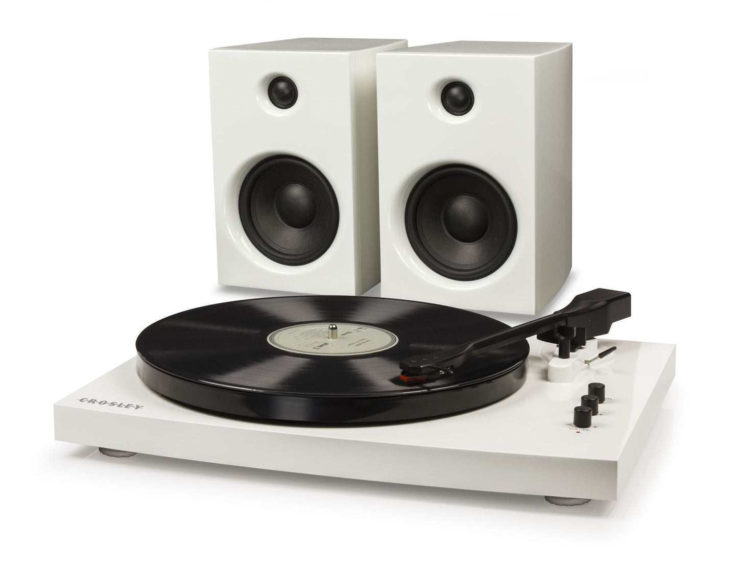 T100 TURNTABLE SYSTEM IN WHITE