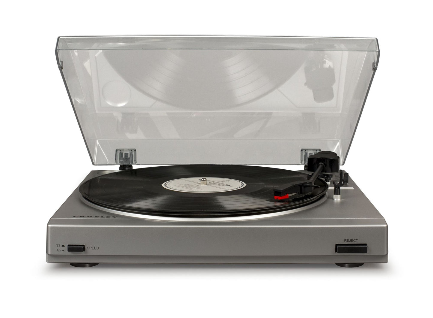 Crosley T200 Turntable- Silver
