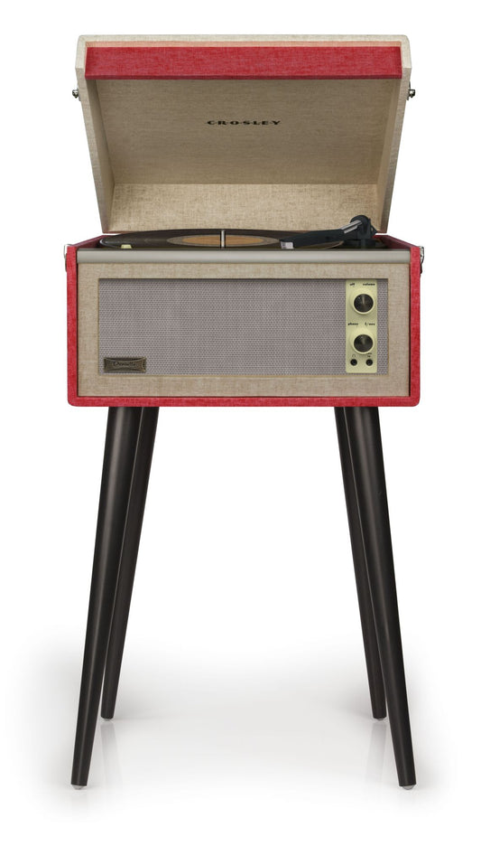 Crosley Bermuda Turntable with Bluetooth- Red