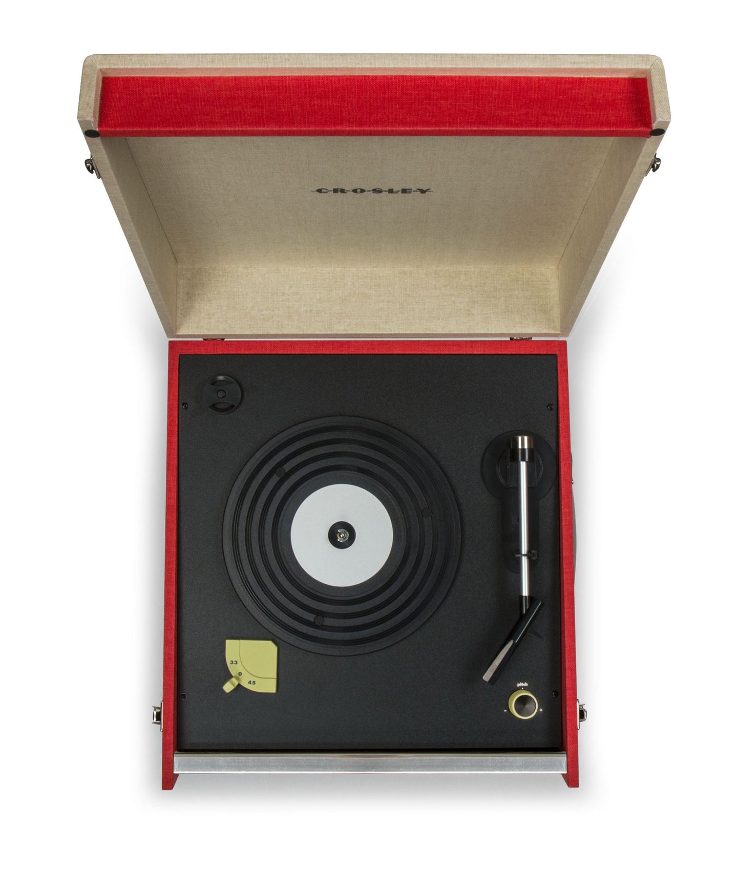 Crosley Bermuda Turntable with Bluetooth- Red