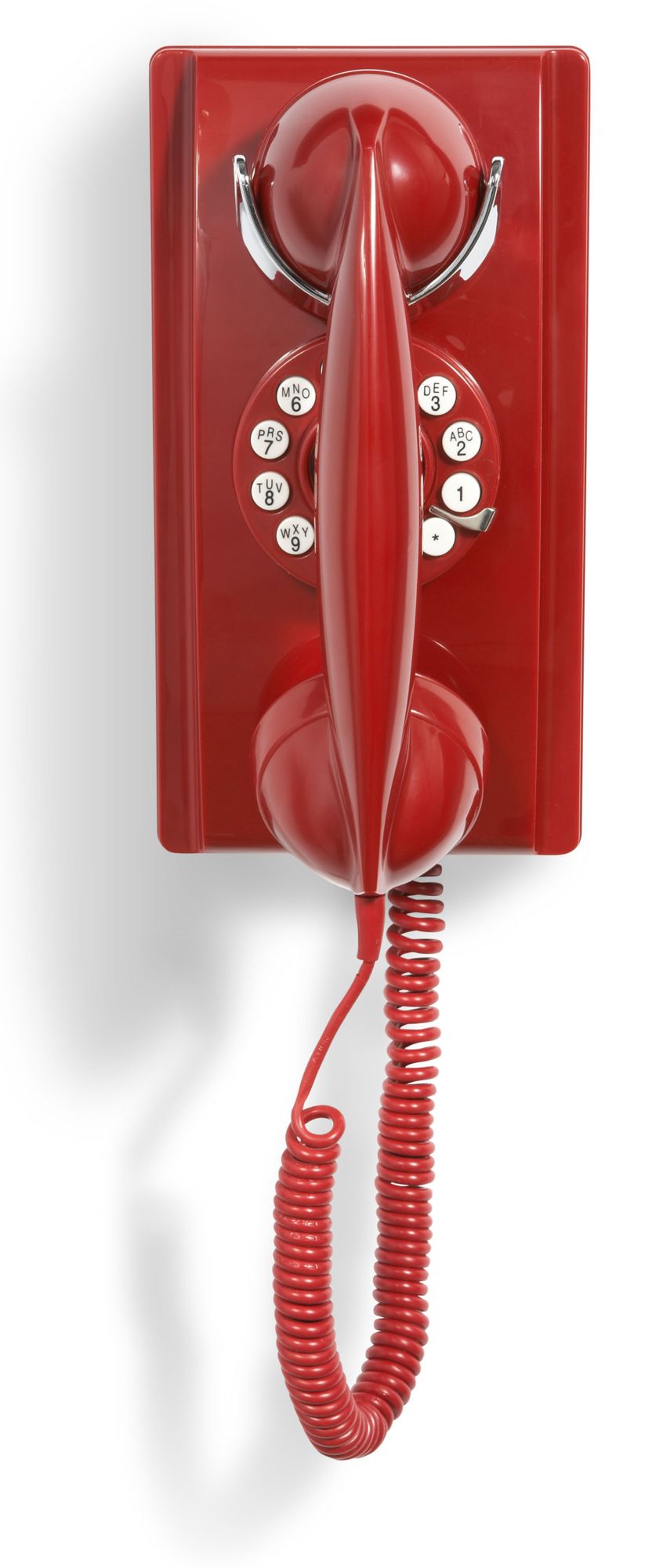 Crosley 302 Wall Phone - Red
