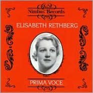 Prima Voce: Elizabeth Rethberg