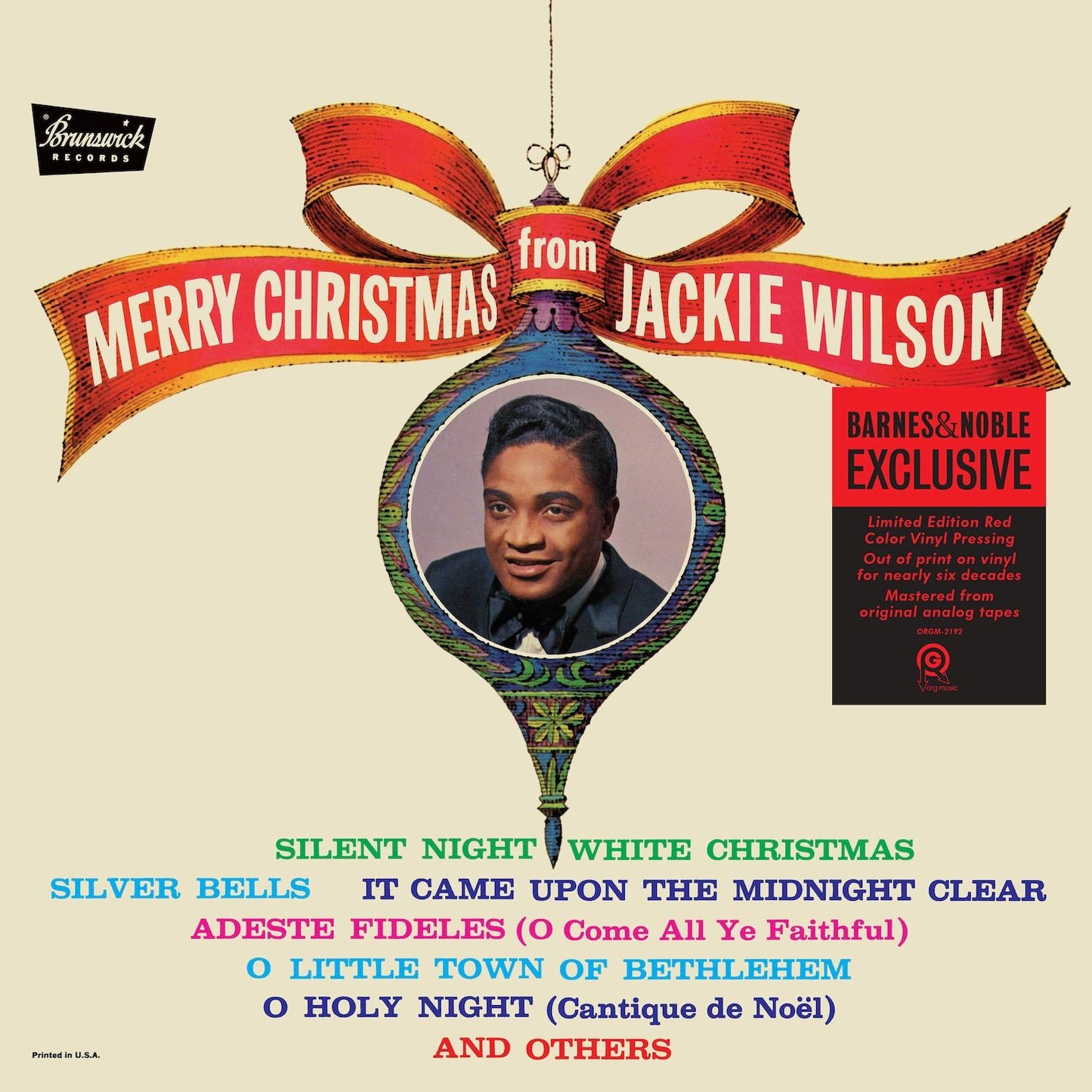 Merry Christmas From Jackie Wilson (Bn) (Red)