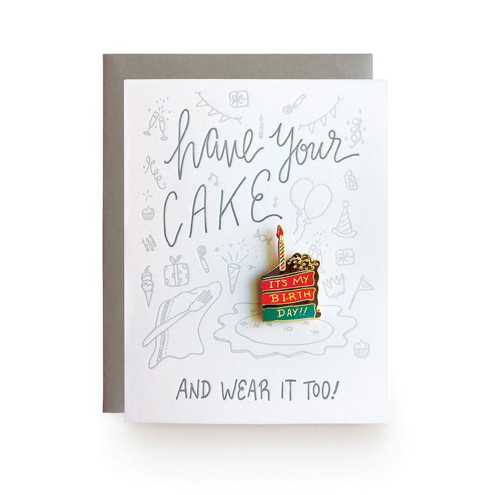 BDAY Cake Pin