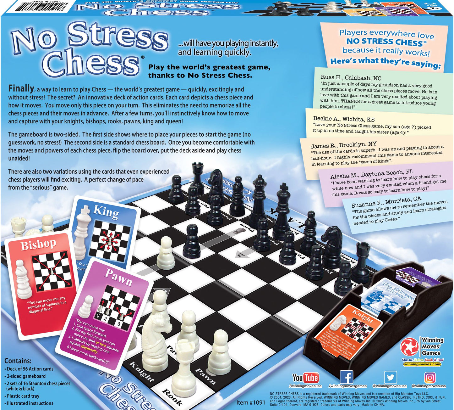 Winning Moves 1091 No Stress Chess