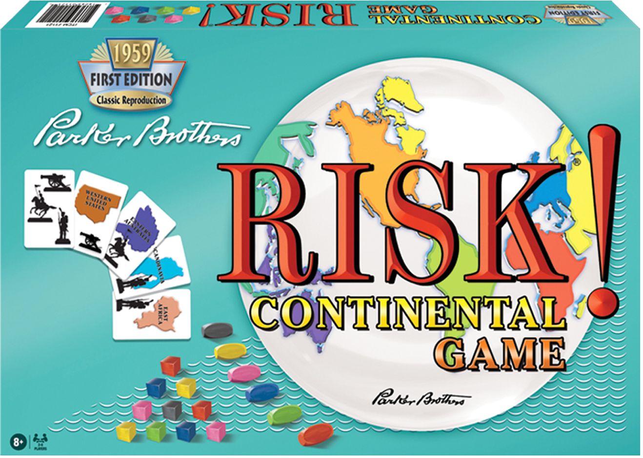 Risk 1959 Edition Board Game