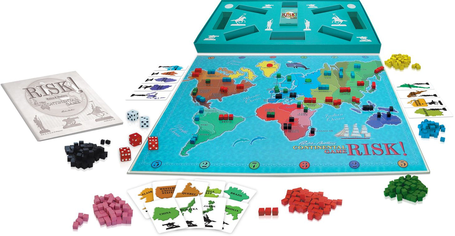Risk 1959 Edition Board Game