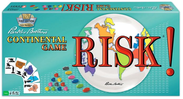 Risk 1959 Edition Board Game